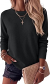 ANRABESS Long Sleeve Knit Sweater