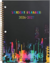 Student Planner 2026-2027 Monthly & Weekly School Planner 2026-2027 Student Planners Academic Year for Middle and High School, Aug 2026 – Jun 2027, 8.2″ x 10.7″, Academic Planners with Stickers & 3-Hole Punched – Multi