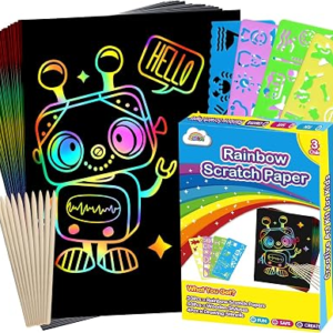 ZMLM Rainbow Scratch Paper