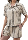 2 Piece Sets for Women Summer Knit Short Sets