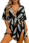 RIOOFINX Womens Swimsuit Cover Up Dress