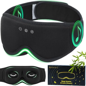 ZHENYEMEI Bamboo Cotton Large Sleep Mask