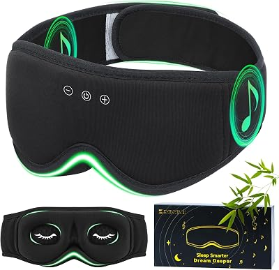 ZHENYEMEI Bamboo Cotton Large Sleep Mask