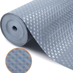 Shelf Liners for Kitchen Cabinets Refrigerator Liners Waterproof & Oil-Proof Kitchen Cupboard Liner Non-Slip Drawer Mats EVA Material Non Adhesive Fridge Mats for Shelves 17.3 x 78.7 Inches