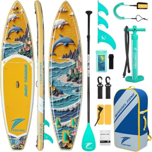 TIDETREK Inflatable SUP Paddle Board