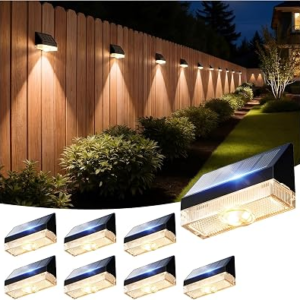 VOLISUN Fence Lights 8 Pack