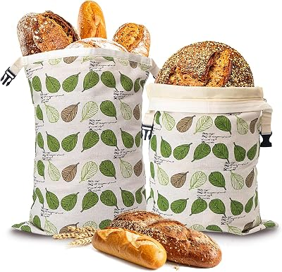 LYVHORIS Beeswax Bread Bag