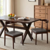 Solid Wood Dining Chairs Set of 2