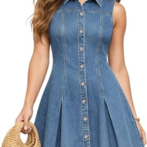 BISUAL Women Denim Dress