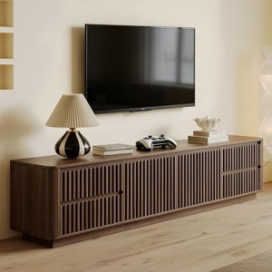 MUXIAOYU 86.61″” Mid-Century Modern Tv Stand