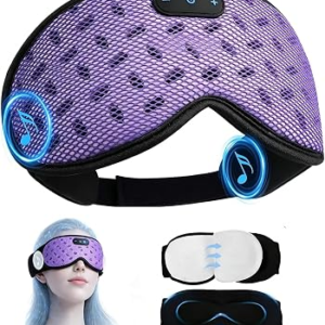 LC-DOLIDA Sleep Mask with Bluetooth 5.4 Headphones