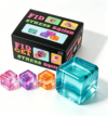 1 Pack Fidget Toys Squishy Stress Cube, Stress Balls for Kids Adults Squishies Stress Relief, Ice Sugar Sensory Toys for Kids with Autism, Fidgets for Classroom Prize Toys(Green,1 Pack)