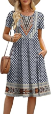COSSEN Midi Dress
