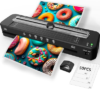 13 Inch Laminator Machine – 11×17 Laminator with 50 Sheets, Cold & Thermal, Built-in Paper Cutter & Corner Rounder, A3 Laminating Machine for Classroom Home School