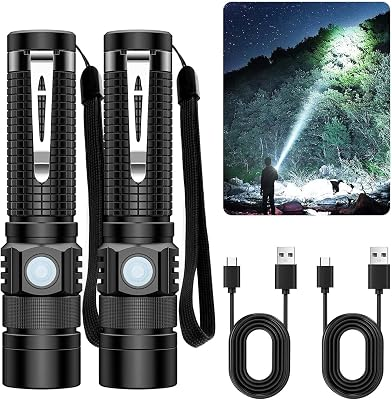 HOXIDA Flashlight Rechargeable