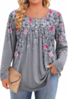 IN’VOLAND Plus Size Tops for Women