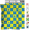 JinRuiKJ Christmas Poly Mailers 12×15.5 Inch 50 Pcs – Heavy Duty Tear-Proof Mailings Envelopes – Waterproof Shipping Bags for Small Business & Boutique – Christmas Checkerboard