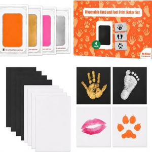 OUKANG 4-Pack Baby Hand and Footprint Kit