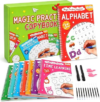 GISGFIM 8 Pack Magic Grooved Writing Practice Books