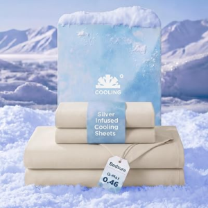 BEDSURE Cooling Sheets for Hot Sleepers