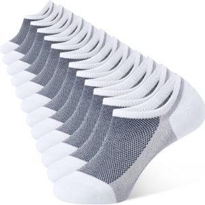 CLOSEMATE 6/8 Pairs Mens No Show Socks