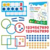 82 PCS Jumbo Magnetic Number Bonds and Magnetic Ten Frames Set - Magnetic Numbers for Whiteboard, Math Counters, 10 Ten Frames for Classroom, Math Manipulatives, Classroom Must Haves - Simply Magic