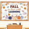 83 Pcs Fall Bulletin Board Decorations Boho Fall Classroom Decorations Set