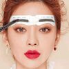 84/60 Pairs Lazy Quick Eyebrow Stickers 12 Styles Eyebrow Card Template Eyebrow Aids Guide Tattoos Makeup Tools Adjustable (60pcs)