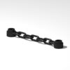 85 Piece Chain 5 Links, Black, Compatible with Lego Parts 92338