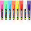 8 Color Self-Outlining Metallic Marker Pens Set - 7mm Bold Tip Double Line Outline Pen with 10ml Large Ink Capacity - Perfect for Student Notes, Office Presentations, Scrapbooking & Adult Crafts