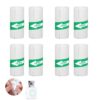 8 Mini Printer Paper Rolls - Mini Thermal Printer Sticker Rolls - Instant Photo Camera Stickers (57 x 25mm)(White)