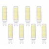8 Pack G9 Led Bulbs 15W, Equivalent 150W Halogen, 1500LM, 120V, Energy Saving, Flicker Free, CRI≥80+, Non-Dimmable, for Chandelier Pendant Light