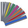 8 Pack Guided Reading Strips Bookmark, Colored Overlay Highlight Strips