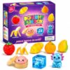 8 Pack Squishy Fun Box Set, Slow Rise Squeeze Fidget Collection, Soft Stress Relief Squishies for Adults, Desk Accessories, Relaxing Collectible Gift Set