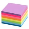 8 Pcs Colorful Sticky Notes, 800 Sheets, 3 x 3 in, 7.5 x 7.5 cm Self Stick Note Pads, Fluorescent Assorted Color Memo Note Pads for School, Office and Home, for Reminders, Study, Planning