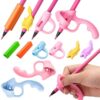 8PCS Pencil Grippers for Kids Handwriting, 4-Stage Ergonomic Pencil Grips