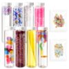8PCS Sensory Bottle Kit for Toddlers, DIY Calming Bottles with Decorative Fillers, Calm Down Corner Supplies,Preschool & Kindergarten Classroom Must Haves