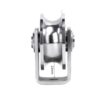 8Pc U/V/H Shape Shower Door Pulley 201 Stainless Steel Sliding Roller Wheel with Bearing