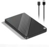 8TB External Hard Drive Portable HDD, USB 3.0 for PC Mac Storage, Black