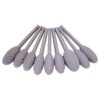 9-Piece Clay Texture Tool Kit with Rollers and Sculpting Tools for DIY Pottery and Modeling Clay Art (9 Pieces of Resin Textured Bars)