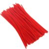 900 Pcs Thick Christmas Red White Green Chenille Stems for Christmas Art and Craft Projects Creative DIY Decorations