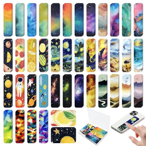 90PCS Sensory Stickers – 2 Textured Surface, Storage Box Included – Sensory Stickers for Office, Classroom Desk, Teachers, Adult Stickers for Anxiety Relief, Stress (Colourful)