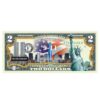 9/11 25th + 250th Anniversary Collectible $2 Bill | 2 Dollar Bill Uncirculated Commemorative Coin Collectibles Replica