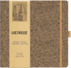 Vienrose 8.3″x8.3″ Sketch Books, Linen Cover Sketching Book with Acid-Free Paper, 111lb/180gsm Drawing Pad for Kids, Beginners & Professionals, Art Supplies for Adults & Students(Brown, 60 Sheets)