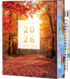CAGIE 2026 planner Weekly and Monthly Jan 2026-Dec 2026 Hardcover Hourly Daily Planners for Women 26 Calendar Planner with Stickers Spiral Bound Yearly Agenda, 8.5 x 11