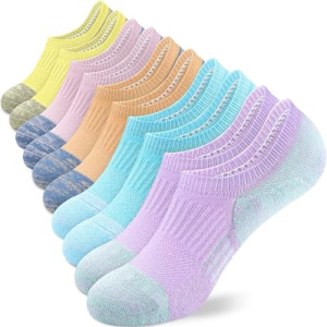 AMUTOST No Show Socks 5-6 Pairs