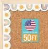 50ft Bulletin Board Borders Trim – Classroom Borders for Bulletin Board Decorations, Daycare Teacher Must Haves, Home & Office DIY Supplies, Boho Back to School & Workplace Events Party Decor