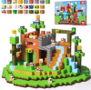 Magnetic Blocks – 150 PCS Magnets Game-Based Building Block for Ages 3,4,5,6,7,8,9,10,11 Kids Birthday Toy Sets Present, Stacking Cubes Construction Gift for Toddlers Boys & Girls, 0.8in
