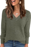 ANRABESS Ribbed Shirts