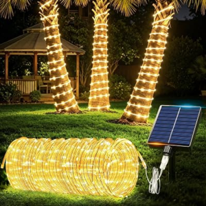 FLVOECN 33-66Ft Solar Rope Lights